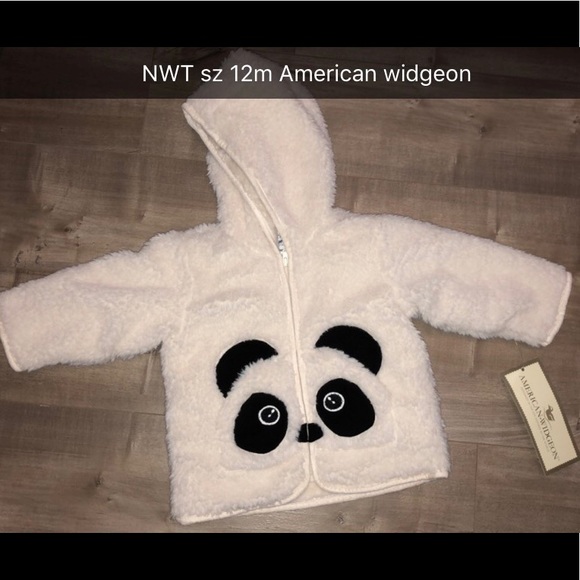 american widgeon Other - New panda Sherpa coat American widgeon 12m